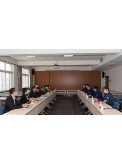 省中原工业经济发展战略研究院领导莅临我司参观交流